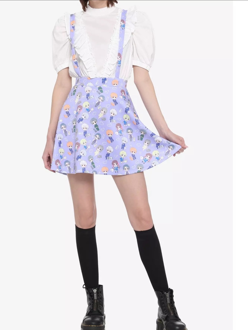 Hot Topic Fruits Basket Project suspender skirt Size Large
